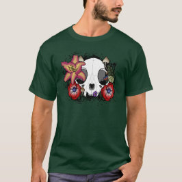 Doom and Bloom Cat Skull T-Shirt