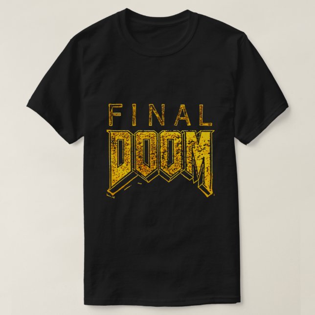 DOOM FINALE (logo) T-shirt classique (Design devant)
