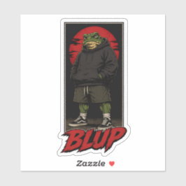 Doom The Toad Streetwear Charakter Grafik Aufkleber