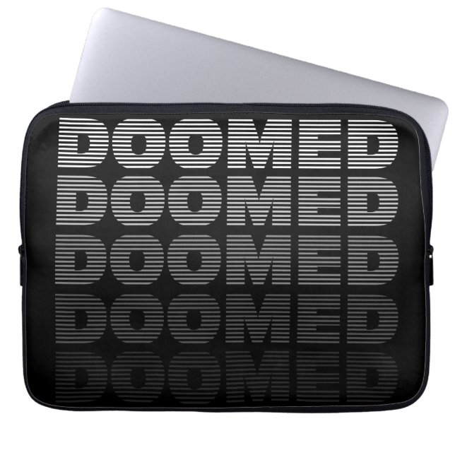 Doomed Throw Laptopschutzhülle (Vorderseite)