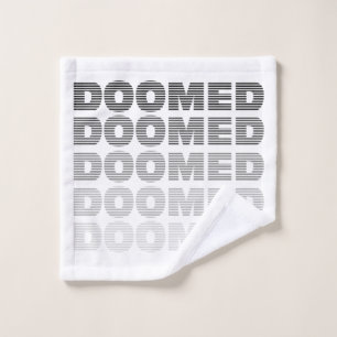 Doomed Throw Waschlappen