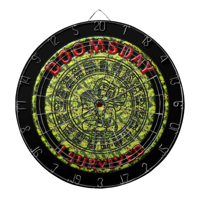 Doomsday - I survived Maya Prophecy Dartscheibe (vorne)