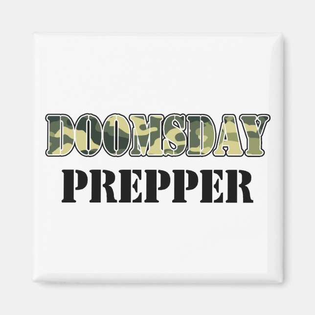 DoomsDay Prepper Magnet (Vorne)
