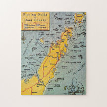 "Door County Angelkarte 11x14 Puzzle