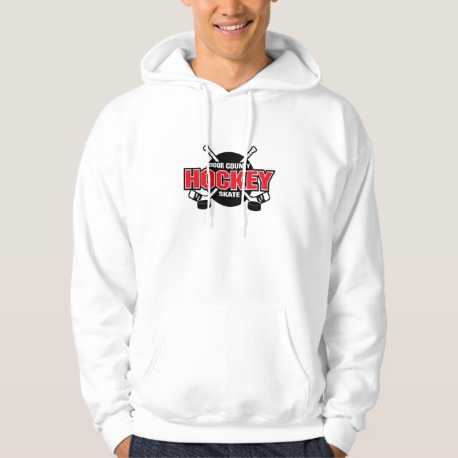 Door County Skate-Sweatshirt Hoodie (Vorderseite)
