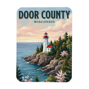 Door County Sturgeon Bay Wisconsin Magnet