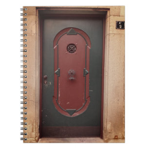Door-Foto-Notebook Notizblock