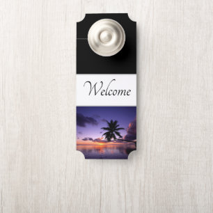 Door Hanger Welcome Hawaiian Sunset Türanhänger