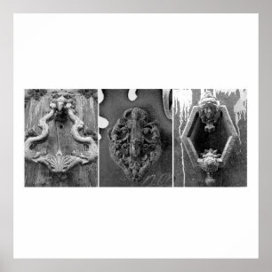 Door Knockers, Barcelona Poster