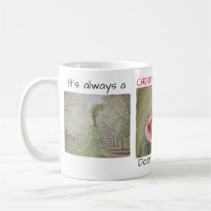 Door Landkreis Cherry Blossom Kaffee Tasse