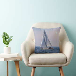 Door Landkreis Sailboat - Lake Michigan Blank Kissen