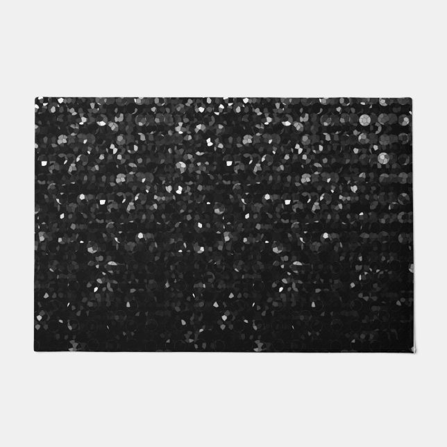Door Mat Crystal Bling Strass Fußmatte (Vorderseite)