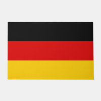 Door Mat mit der Flagge Deutschlands