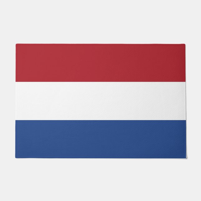 Door Mat mit Flagge der Niederlande Fußmatte (Vorderseite)