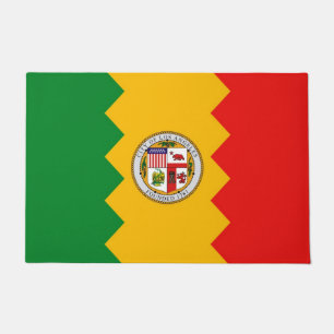 Door Mat mit Flagge von Los Angeles, USA Fußmatte