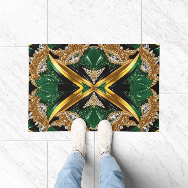 Door Mat mit Jamaica Colors Design Fußmatte (Indoor)