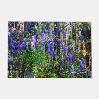 Door Mat mit Wisteria Design Fußmatte