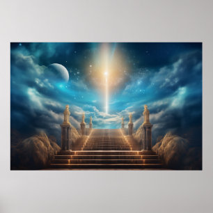 Door Sky Heaven Dimension Kunst und Kultur Poster