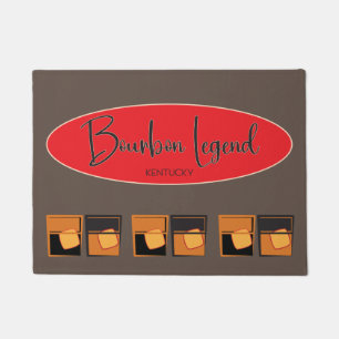 Doormat - Bourbon Legend Oval und Bourbons Fußmatte