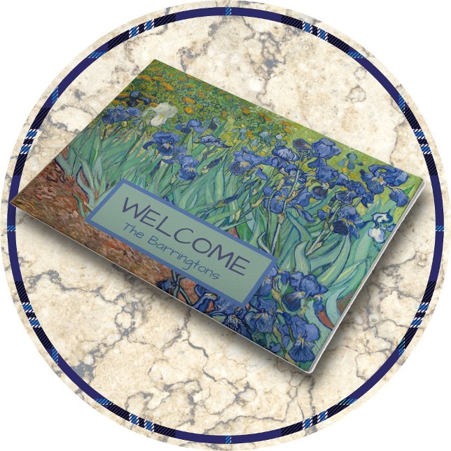 DOORMAT - Irisch von Vincent van Gogh Fußmatte (Von Creator hochgeladen)