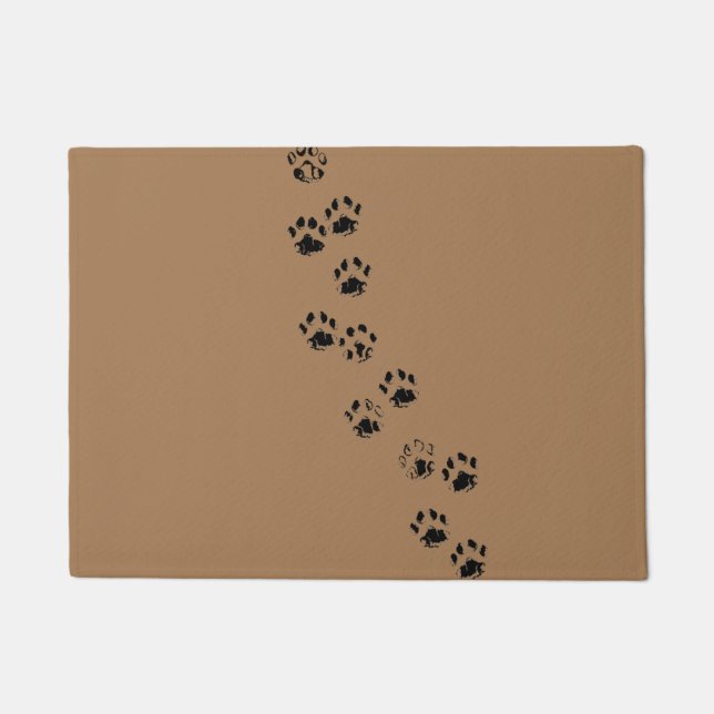 DOORMAT - KATZE-ZEICHENDRUCKER/SPURCHEN FUßMATTE (Vorderseite)