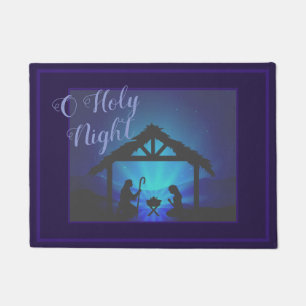 Doormat-O Heilige Nacht Manger Fußmatte
