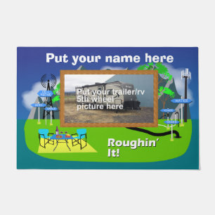 Doormat Personalisiert Trailer/RV/5. Rad Fußmatte