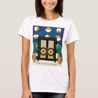Doors Are My Jamb | T-Shirt Color Block Art Déco