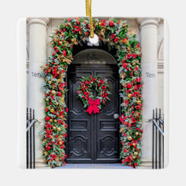 Doors of London: A Festive Christmas Keramikornament