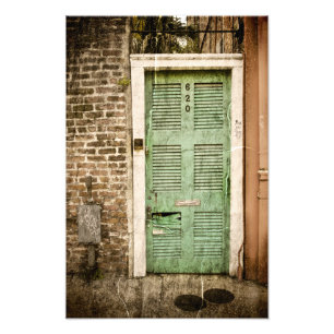 Doorways im französischen Viertel Fotodruck