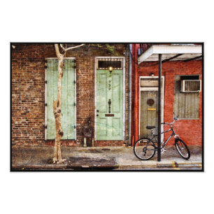 Doorways im französischen Viertel Fotodruck