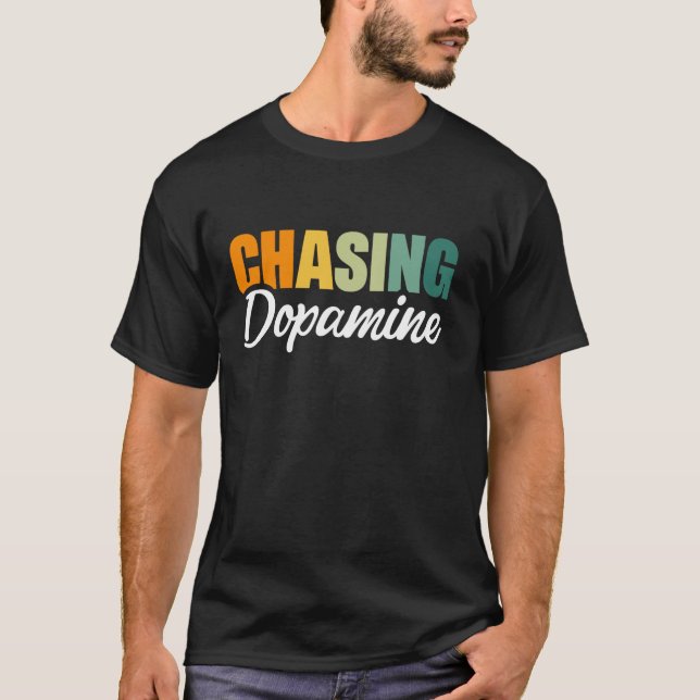 Dopamin-Langschlauch-T-Shirt T-Shirt (Vorderseite)