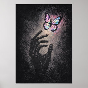 Dopamine Gothic, Psychische Gesundheit, Abstrakter Poster