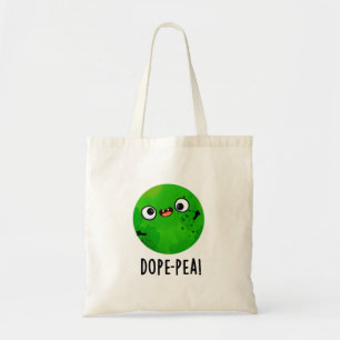 Dope-pea Funny Dopey Pea Pun Tragetasche