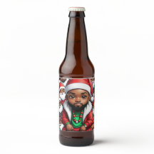 Dope Santa Beer Flasche
