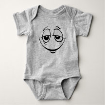 Dopey mit Augen Emoticon-Baby-Kostüm