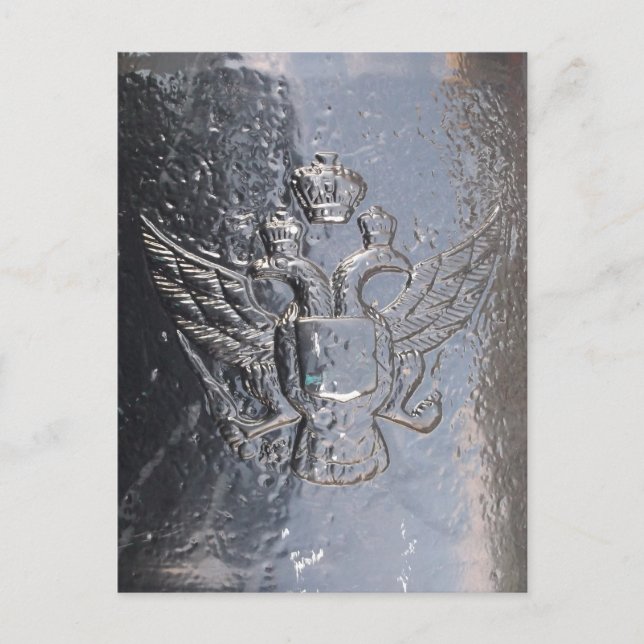 Doppel-Adler auf Cannon Postkarte (Vorderseite)