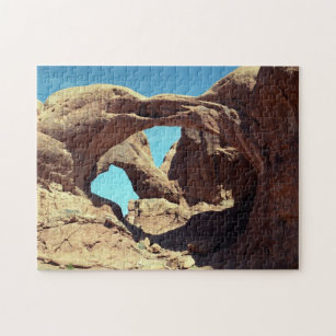 Doppel-Arch-Wüste Landschaftsbild-Foto