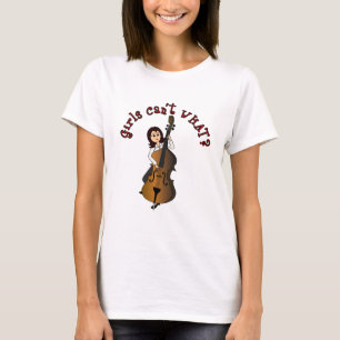 Doppel-Bass-Girl T-Shirt