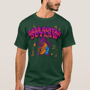 Doppel-Bass-Gitarre-Gesetz T-Shirt