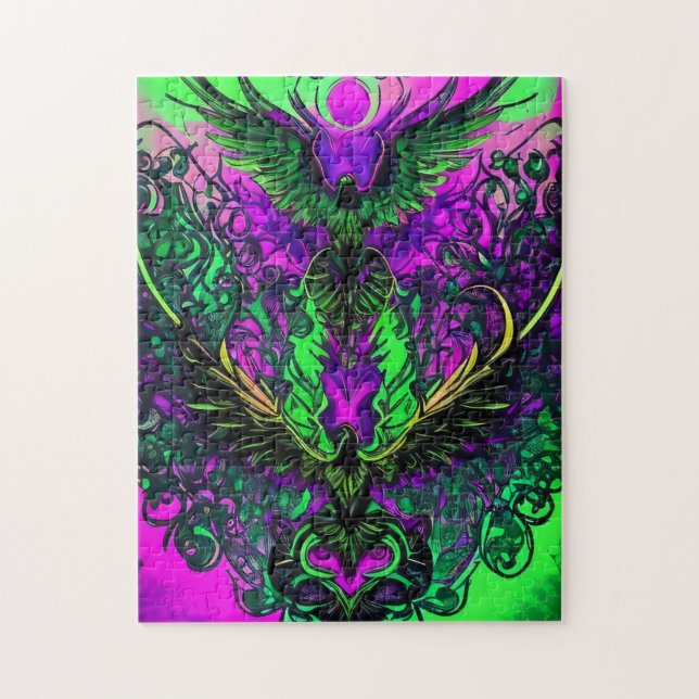 Doppel-Bird Harmony Puzzle - 252 Stück (Vertikal)