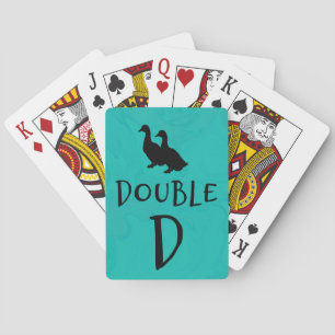 Doppel-D-Karten Spielkarten