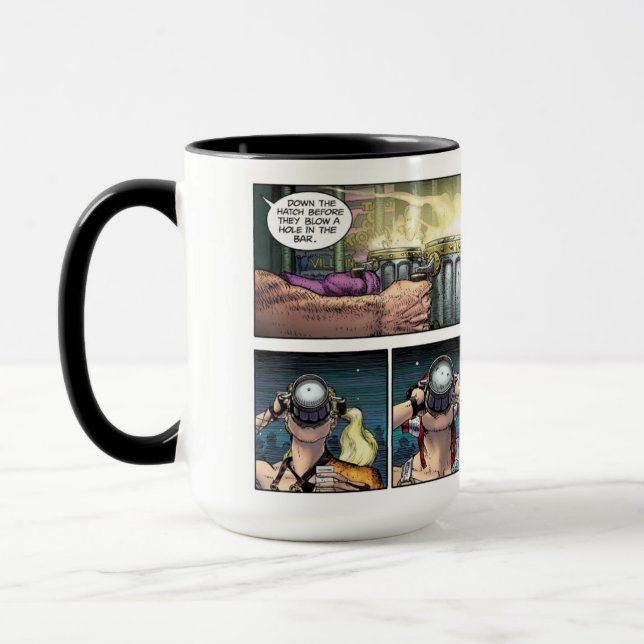 Doppel-Death-Commando-Tasse Tasse (Links)