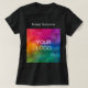 Doppel-Firmenlogo für Frauen T-Shirt (Design vorne)