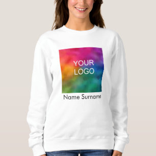 Doppel-Firmenlogos für Frauen - Grundlegende Merkm Sweatshirt