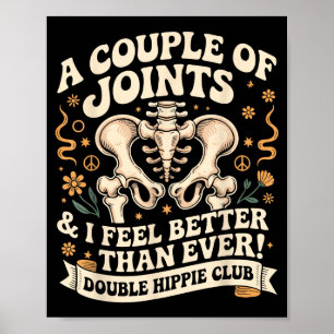 Doppel-Hüft-Club-Shirt Neue Hüftersatz  Poster
