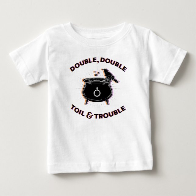 Doppel-Kinderwagen & Kinderwagen Top-T - Shirt (Vorderseite)