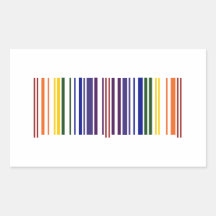 Doppel-Regenbogen-Strichcode