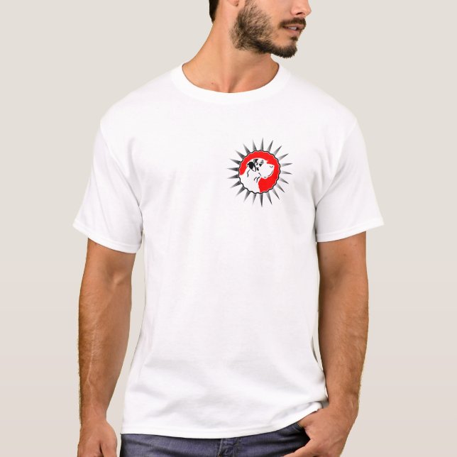 Doppelausdruck T-Shirt (Vorderseite)