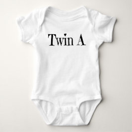 Doppelbaby-Kleidung - paaren Sie ein Baby Strampler